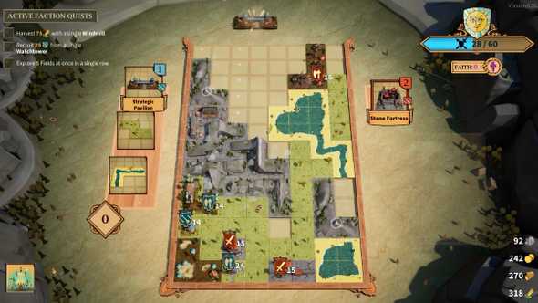 Screenshot z gry Drop Duchy
